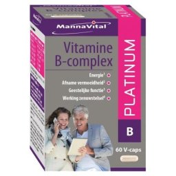 MannaVital Vitamine B-complex Platinum V-caps