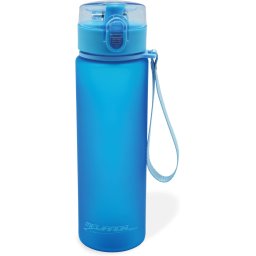 MELIANDA MA-7300 Lightweight Leak-Proof Water Bottle 550 ml with Nylon Wrist Loop and Snap Closure B