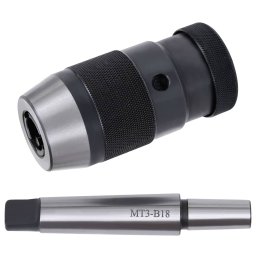 vidaXL Snelspanboorkop MT3-B18 met 16 mm klembereik 1-16B16