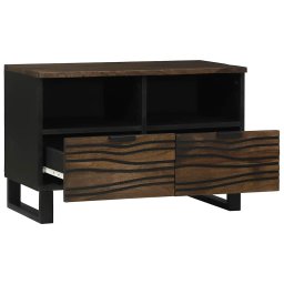 vidaXL TV Eenheden 70 x 33 x 46 cm Walnotenhout Bewerkt hout