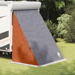 vidaXL Achterkleptent Grijs en Oranje 180/190 x 150 x 230 cm taft