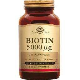 Solgar Biotine 5000 mcg Capsules