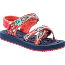 Jack Wolfskin Zulu Sandalen - 34 - Kids - Red / Blue