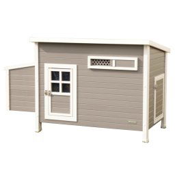 Kerbl Hobbyfarming ECO kunststof hok Barney voor kippen 137x73x83cm