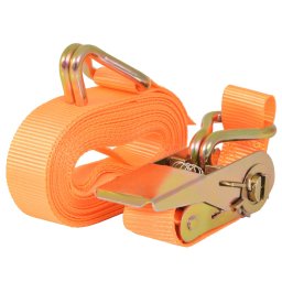 vidaXL Spanbanden 0,4 ton 6mx25mm oranje 10 st