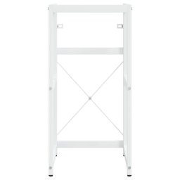 vidaXL Wastafelframe 40x38x83 cm ijzer wit