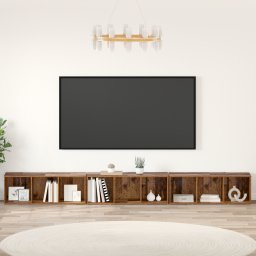 vidaXL Tv-meubelset 3 st Oud Hout Bewerkt hout