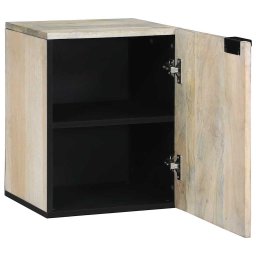 vidaXL Badkamertenk te kast Wit 38 x 33 x 48 cm Bewerkt hout