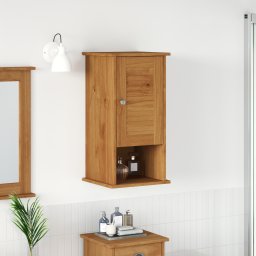 vidaXL Badkamerkast VIGO Bruin en Honingbruin 37 x 34 x 71,5 cm