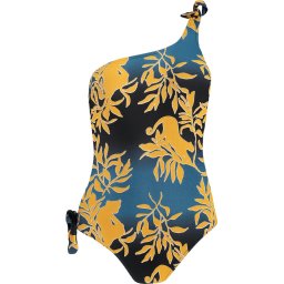 Barts Maat 44 Marilla One Shoulder One Piece old blue Dames Badpak