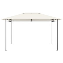 vidaXL Prieel 180 g/m² 384x281x270 cm crèmekleurig