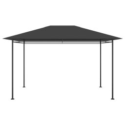 vidaXL Prieel 180 g/m² 384x281x270 cm antracietkleurig