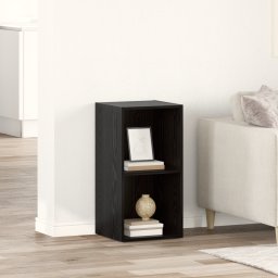 vidaXL Tv-meubelset 72 x 35 x 37 cm Zwart Bewerkt hout