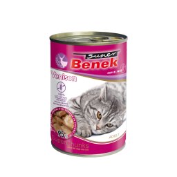 20x415g Super Benek Graanvrije Chunks in Saus Wild Kattenvoer nat