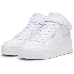 PUMA - maat 39- Carina Street Mid Dames Sneakers - Wit