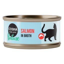 24x70g Nature Zalm Cosma Kattenvoer