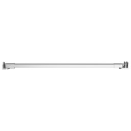 vidaXL Stabilisatiestang voor badwand 57,5 cm roestvrij staal