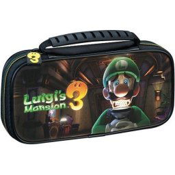 Game Traveler Nintendo Switch Lite case - Luigi's Mansion 3 - Zwart