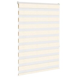 vidaXL Zebra rolgordijn 95x150 cm stofbreedte 90,9 cm marmerbeige