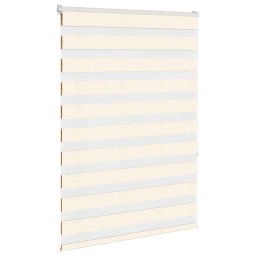 vidaXL Zebra rolgordijn 110x150 cm stofbreedte 105,9 cm marmerbeige