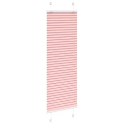 vidaXL Plissé rolgordijn 50x150 cm stofbreedte 49,4 cm polyester roze