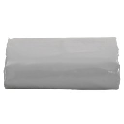 vidaXL Dekzeil 650 g/m² 1x2,5 m grijs