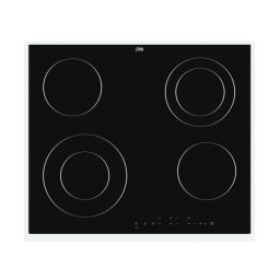Etna KC360RVS Keramische kookplaat Zwart