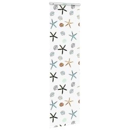 vidaXL Doucherolgordijn met cassette 80x240 cm stofbreedte 76 cm