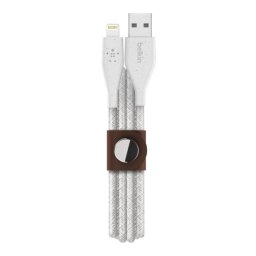 Belkin DuraTek Plus Lightning naar USB-A kabel met 1M- Wit