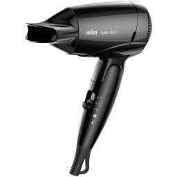 Braun HD130 Style&Go Haardroger Zwart