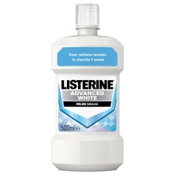 Listerine Advanced White Mild & Zonder Alcohol Mondspoeling