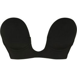 MAGIC Bodyfashion cup E - Plak bh - Plak bh Push up - Zelfklevende bh - plak bh Zwart - LUve Bra - S