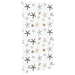 vidaXL Doucherolgordijn 140x240 cm stofbreedte 136 cm