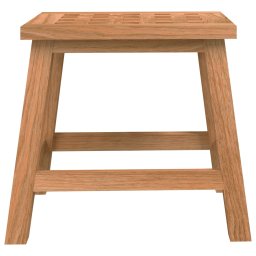 vidaXL Opstapkrukje 29x22,5x25,5 cm massief walnotenhout