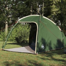 vidaXL Huisje Tent 2-persoons Groen taft