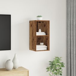 vidaXL Tv-meubelset 37 x 37 x 72 cm Oud Hout Bewerkt hout