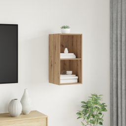 vidaXL Tv-meubelset 37 x 37 x 72 cm Artisan Eiken Bewerkt hout