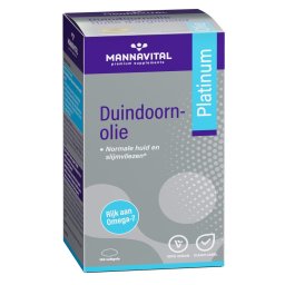 MannaVital Duindoornolie Platinum Softgels