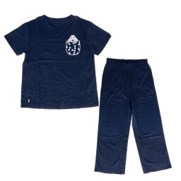 TIAKI Huisdier Pyjama Pet Love maat L, donkerblauwe hond