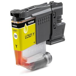 Brother LC-521Y Cartridge Inkt Geel