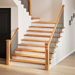 vidaXL Traptreden 16 st 120x25x2 cm massief eikenhout lichtbruin