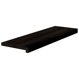 vidaXL Traptreden 12 st 80x30x2 cm massief eikenhout bruin-zwart
