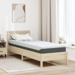 vidaXL Matras Wit en Grijs 70 x 200 cm Jacquard stof