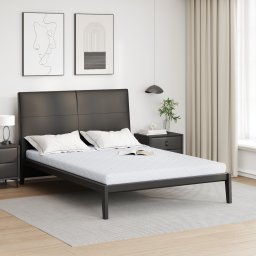 vidaXL Matras Wit 160 x 200 cm Jacquard stof