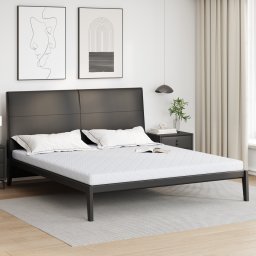 vidaXL Matras Wit 180 x 200 cm Jacquard stof