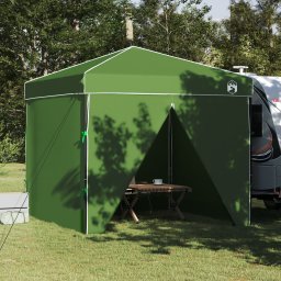 vidaXL Luifeltent 243 x 243 x 251 cm Groen Stof