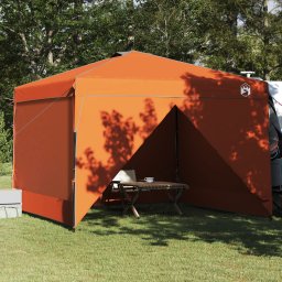 vidaXL Luifeltent 290 x 290 x 251 cm Oranje Stof