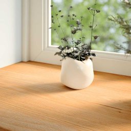 vidaXL Vensterbanken 2 st 120x25x2 cm massief eikenhout lichtbruin