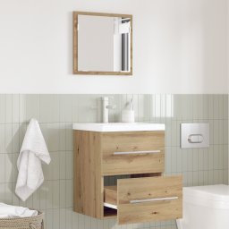 vidaXL Badkamermeubelset Bruin 41 x 38,5 x 48 cm