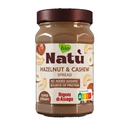 Natù Hazelnut & Cashew Spread No Added Sugars